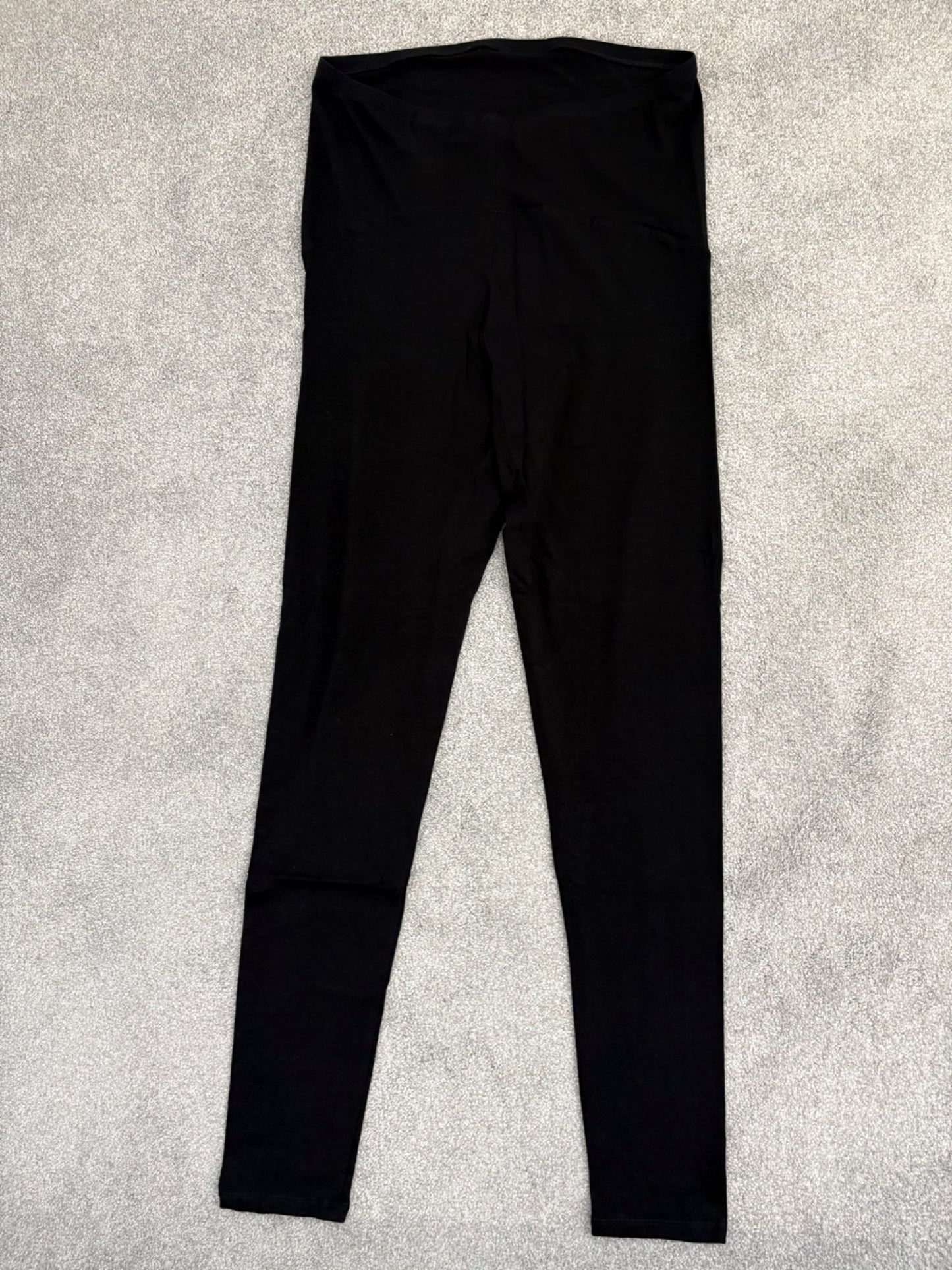 H&M MAMA Jersey Leggings, Black, Size M, Maternity M (8-10)