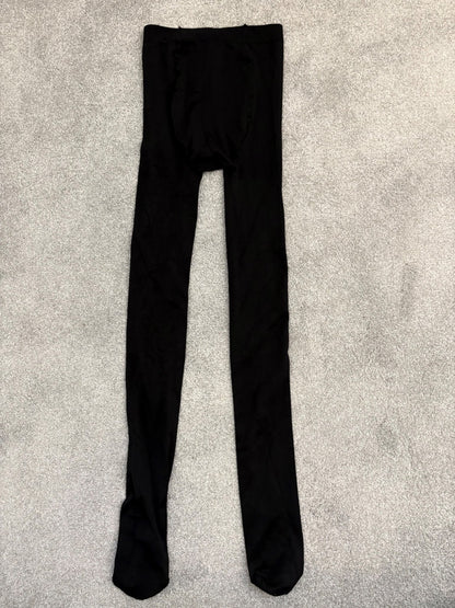 H&M MAMA Tights 200 Denier, Black, Size L, Maternity L (12-14)