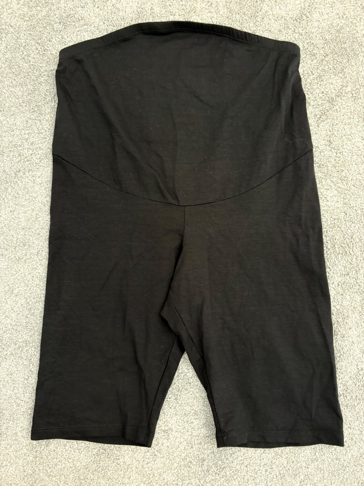 H&M MAMA Bike Shorts, Black, Size M, Maternity M (8-10)
