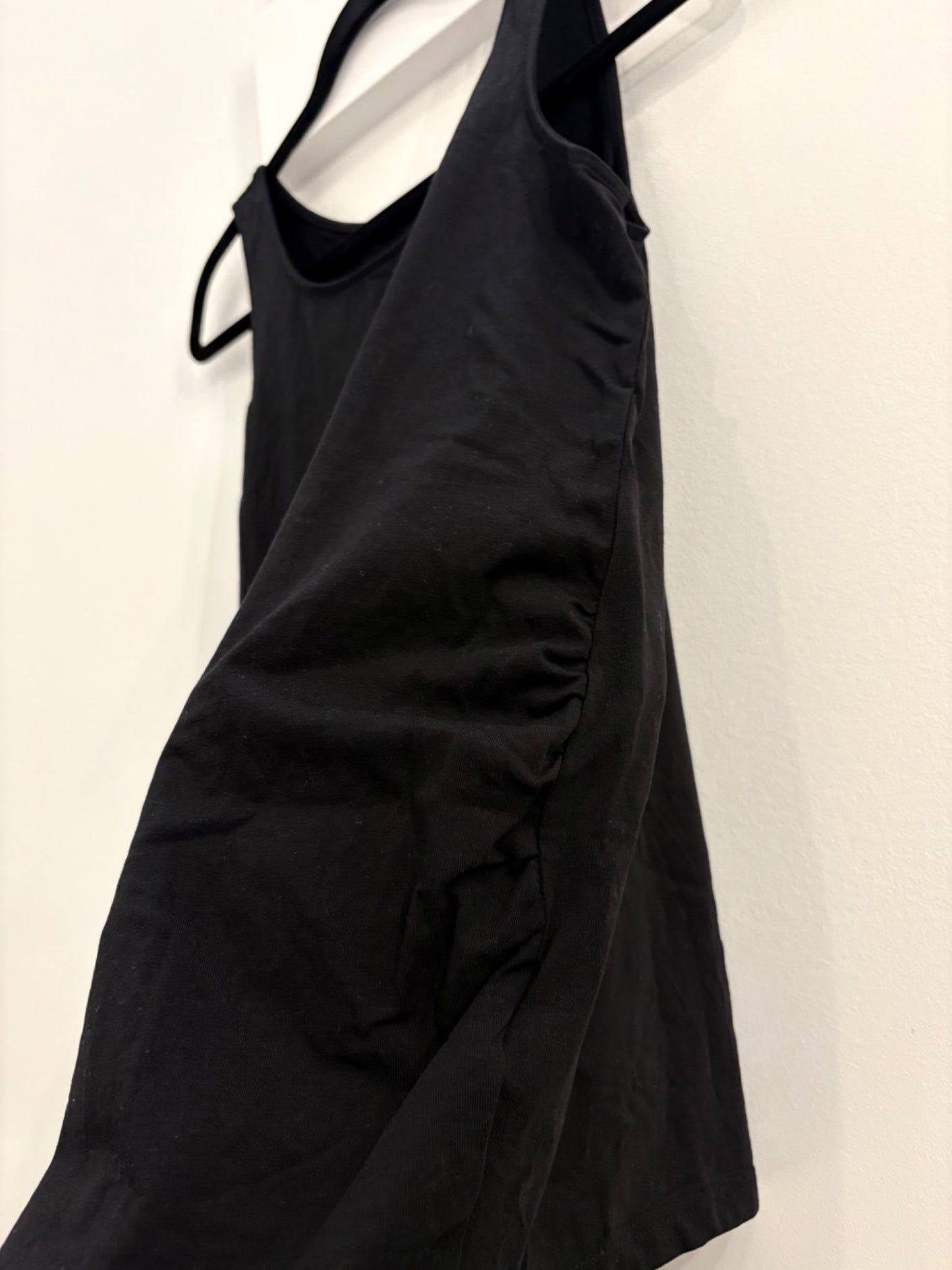 H&M MAMA Cotton Tank Top, Black, Size L, Maternity L (12-14)