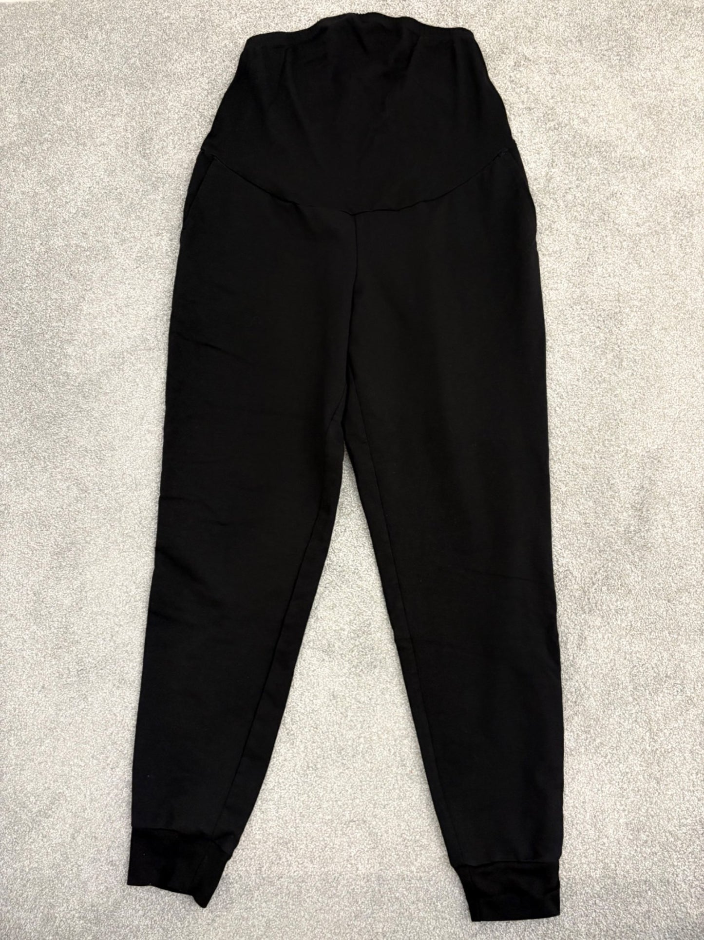 H&M MAMA Joggers, Black, Size M, Maternity M (8-10)