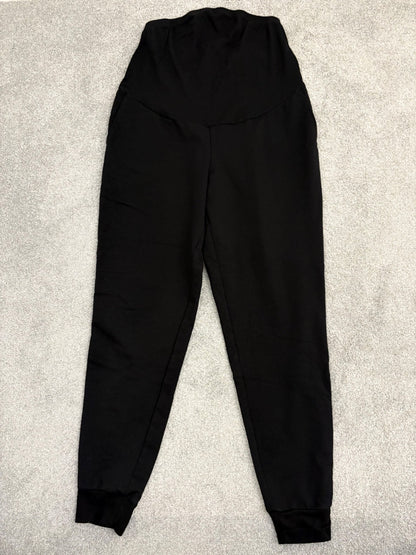 H&M MAMA Joggers, Black, Size M, Maternity M (8-10)
