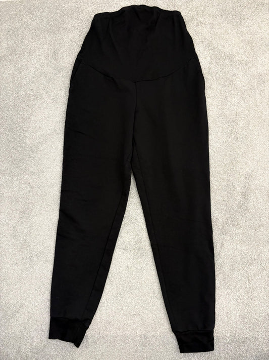 H&M MAMA Joggers, Black, Size M, Maternity M (8-10)