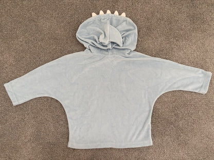Old Navy Critter Swim Cover-Up Hoodie, Blue Shark, 18-24 months, Kids 24 Month (18-24M)