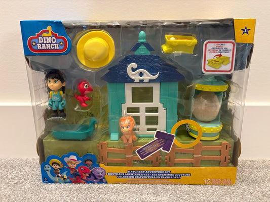 Jazwares Dino Ranch Hatchery Adventure Set, 3+ years, New in Box