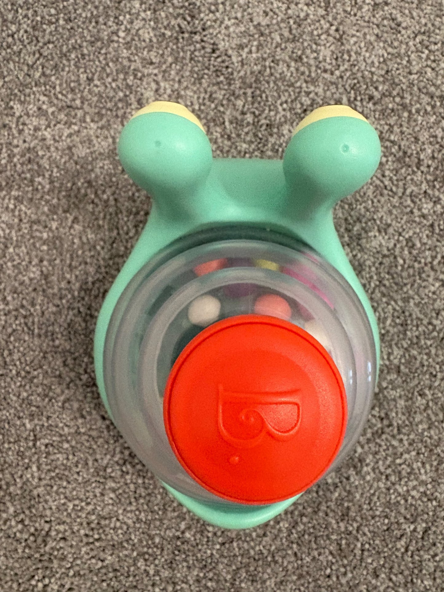 B. toys Escar-Glooooow Snail Ball Popper Baby Toy, 10+ Months