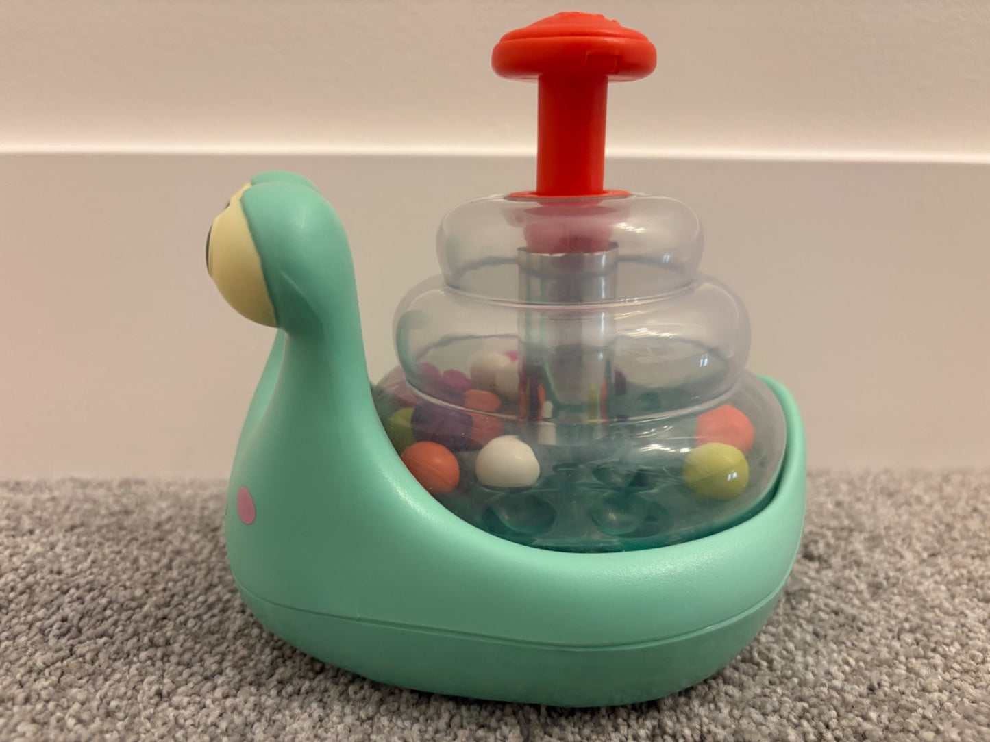 B. toys Escar-Glooooow Snail Ball Popper Baby Toy, 10+ Months