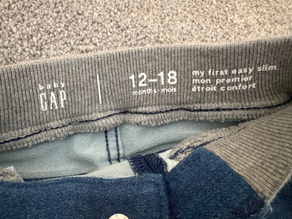 Baby Gap My First Jeans, Light Wash, 12-18 months, Kids 18 Month (12-18M)