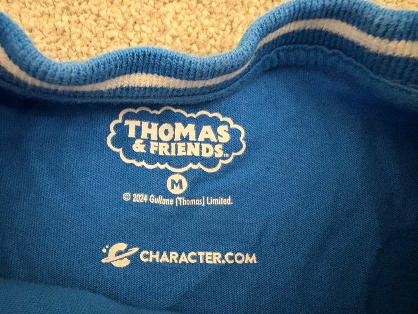 Character Thomas & Friends Boys T-shirt, Blue, Size 3T (Shows as M), Kids 3T