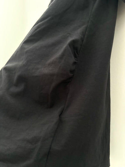 H&M MAMA Cotton T-shirt, Black, Size L, Maternity L (12-14)