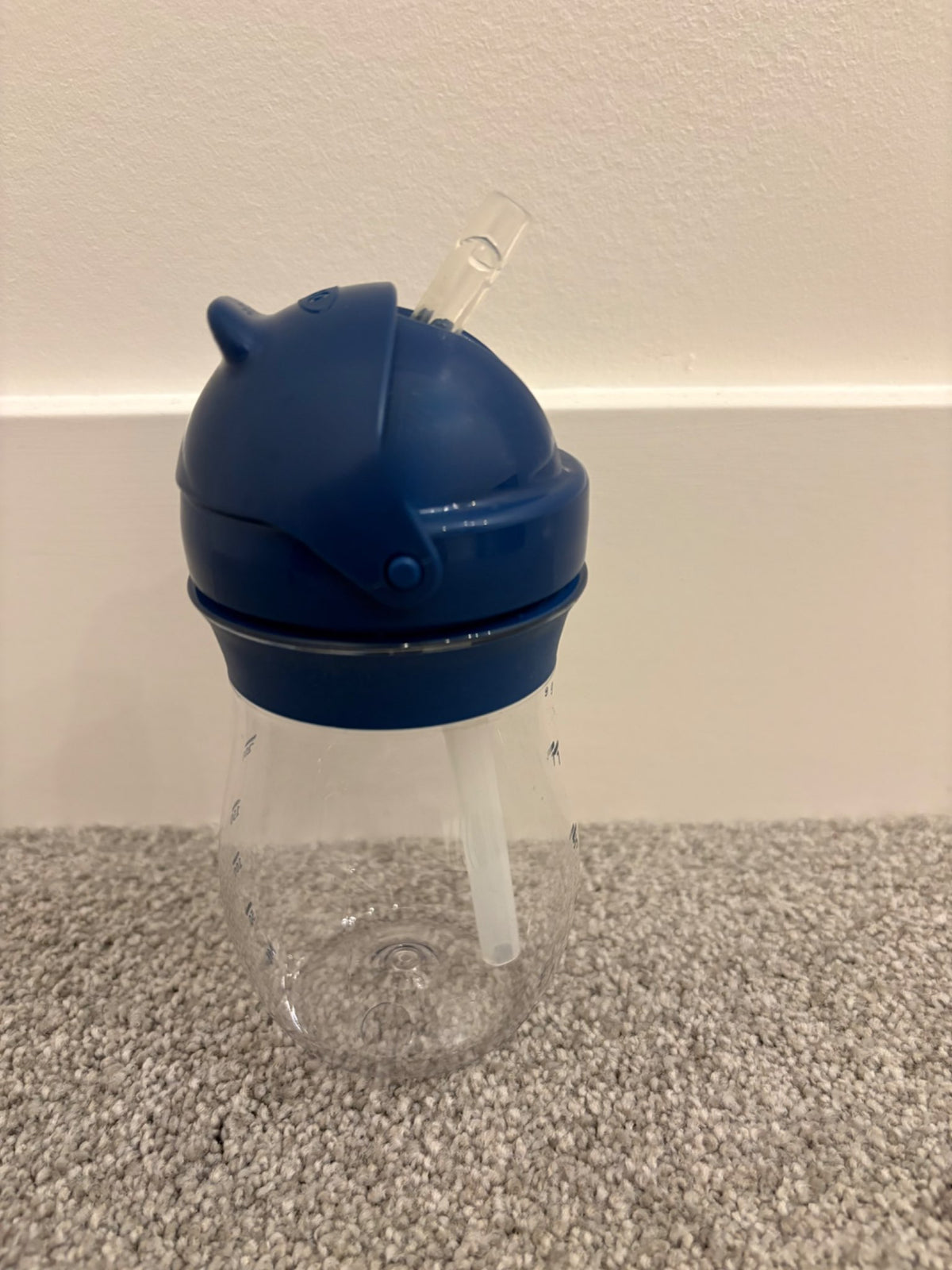 OXO Tot Transitions Straw Cup, Blue, 9 Ounce