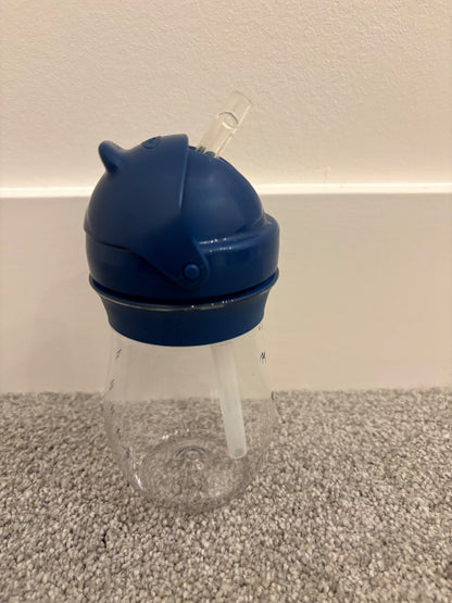 OXO Tot Transitions Straw Cup, Blue, 9 Ounce