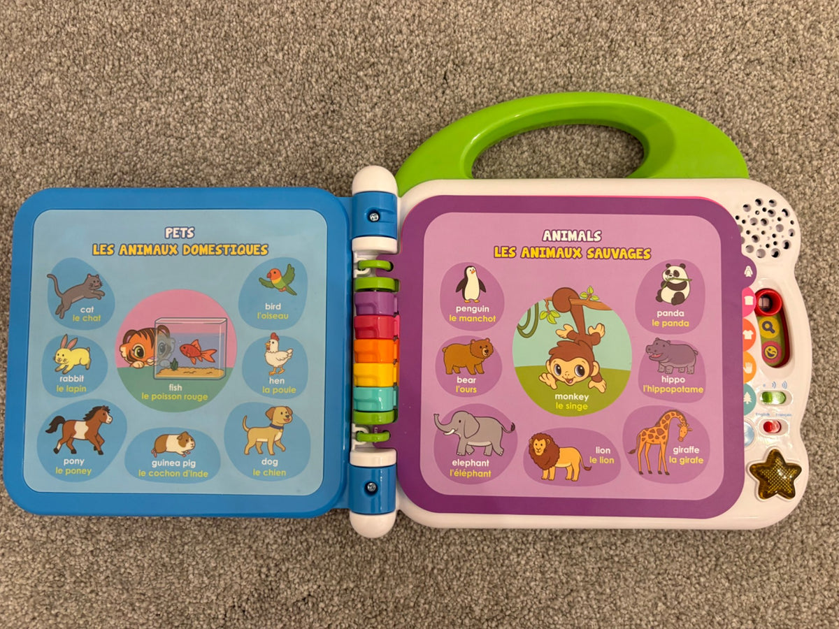 LeapFrog Learning Friends 100 Words Book - Interactive Learning Book for Toddlers