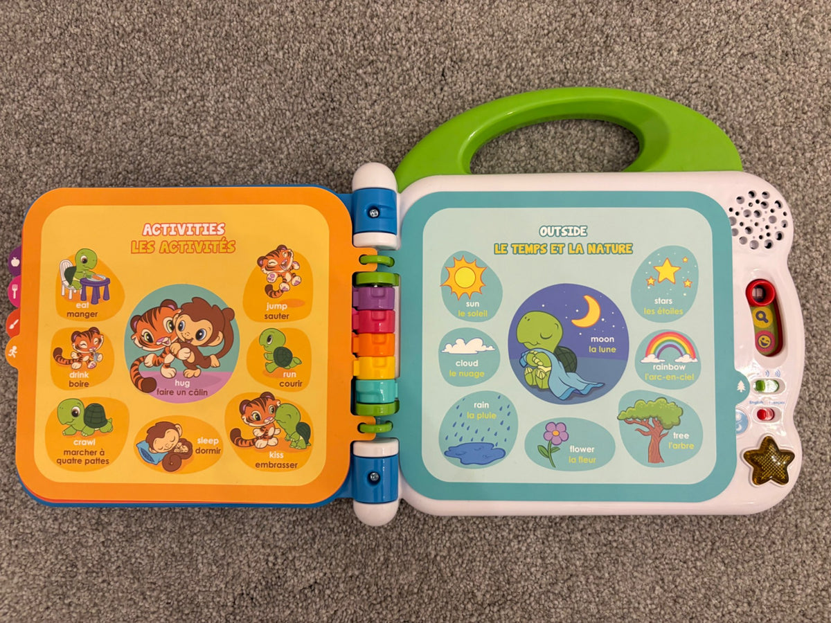 LeapFrog Learning Friends 100 Words Book - Interactive Learning Book for Toddlers