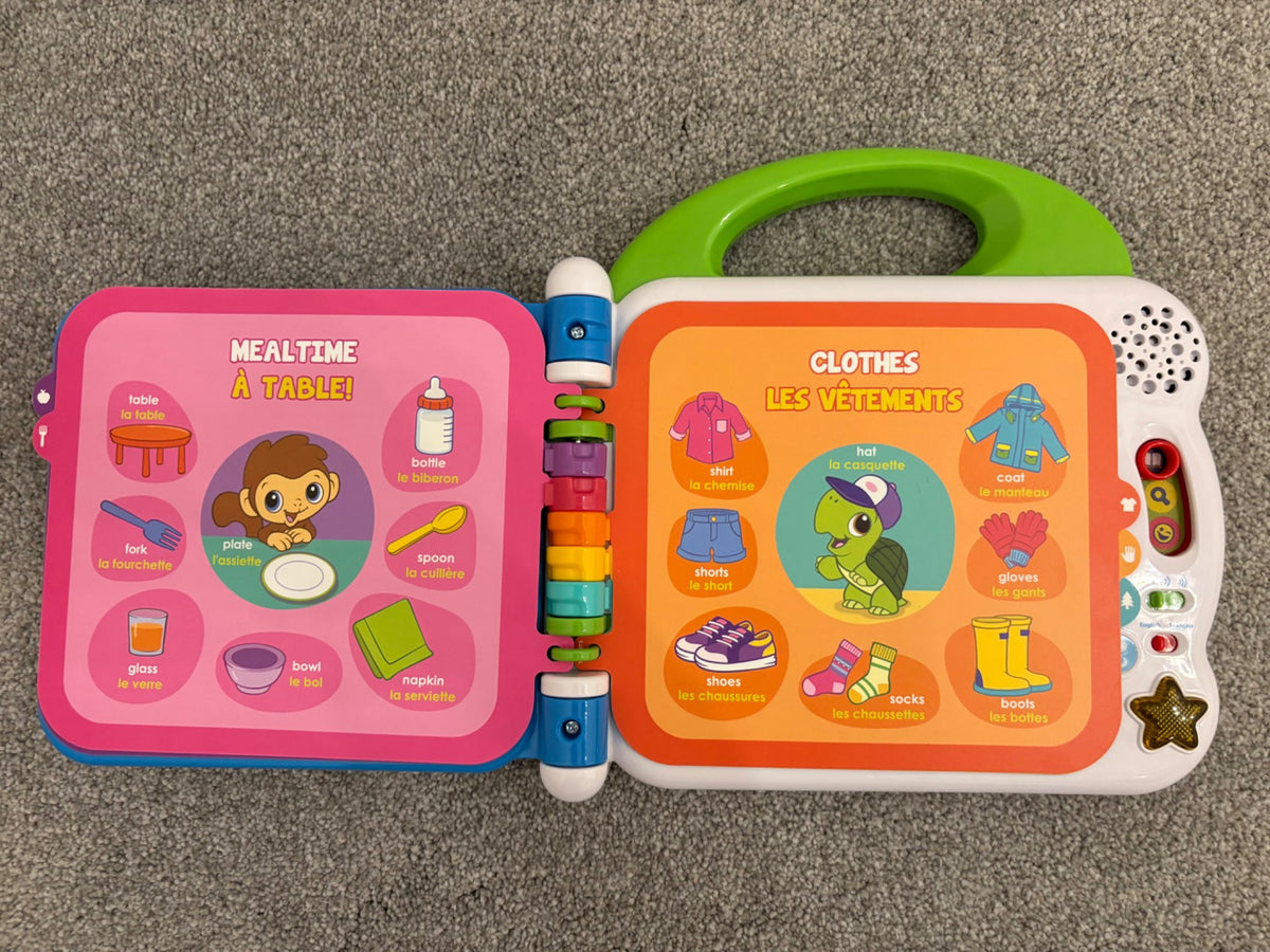 LeapFrog Learning Friends 100 Words Book - Interactive Learning Book for Toddlers