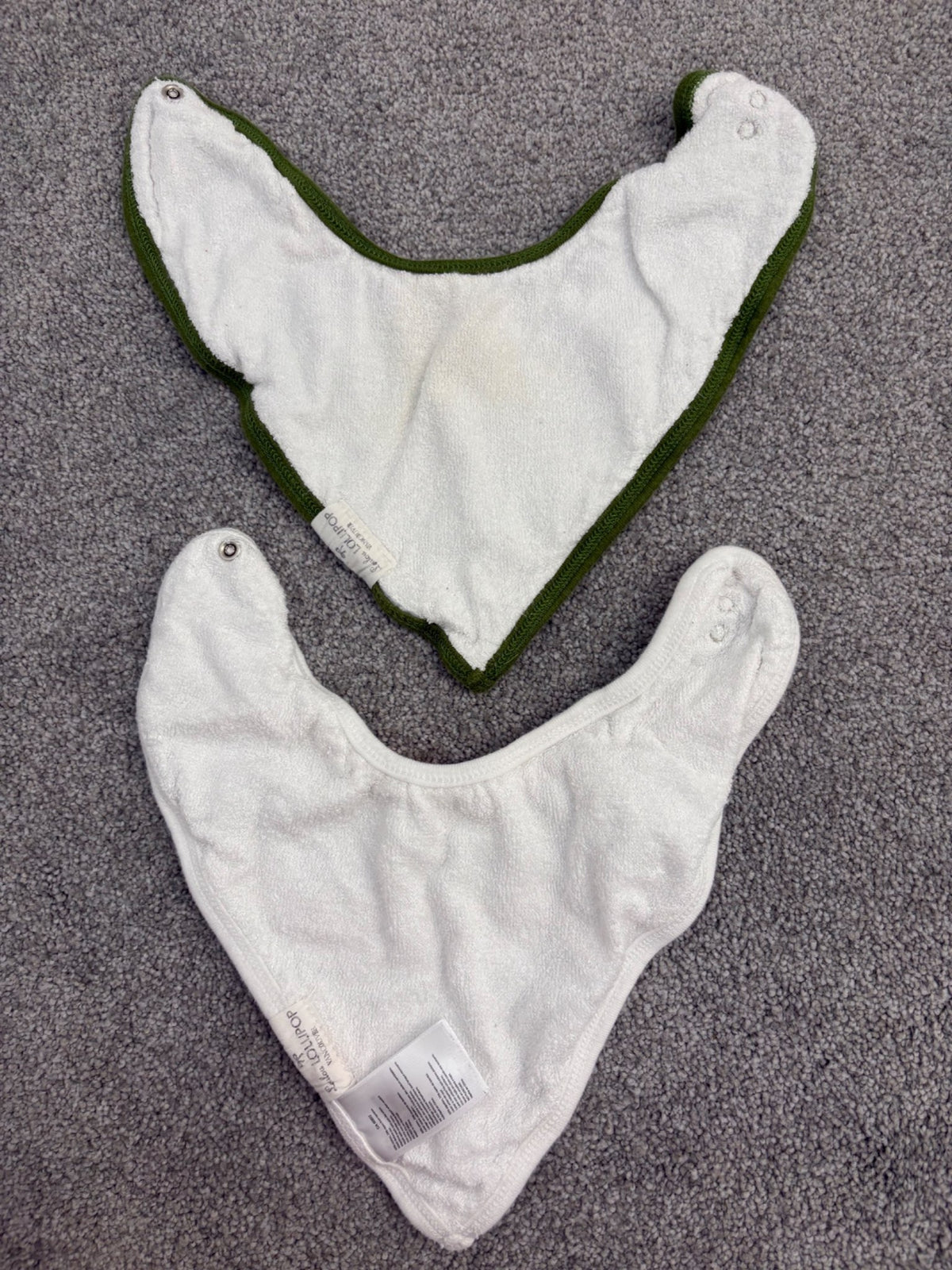 Loulou Lollipop Bandana Bib Set, Merry and Bright, 2 Pack, Ages 3 to 12 months