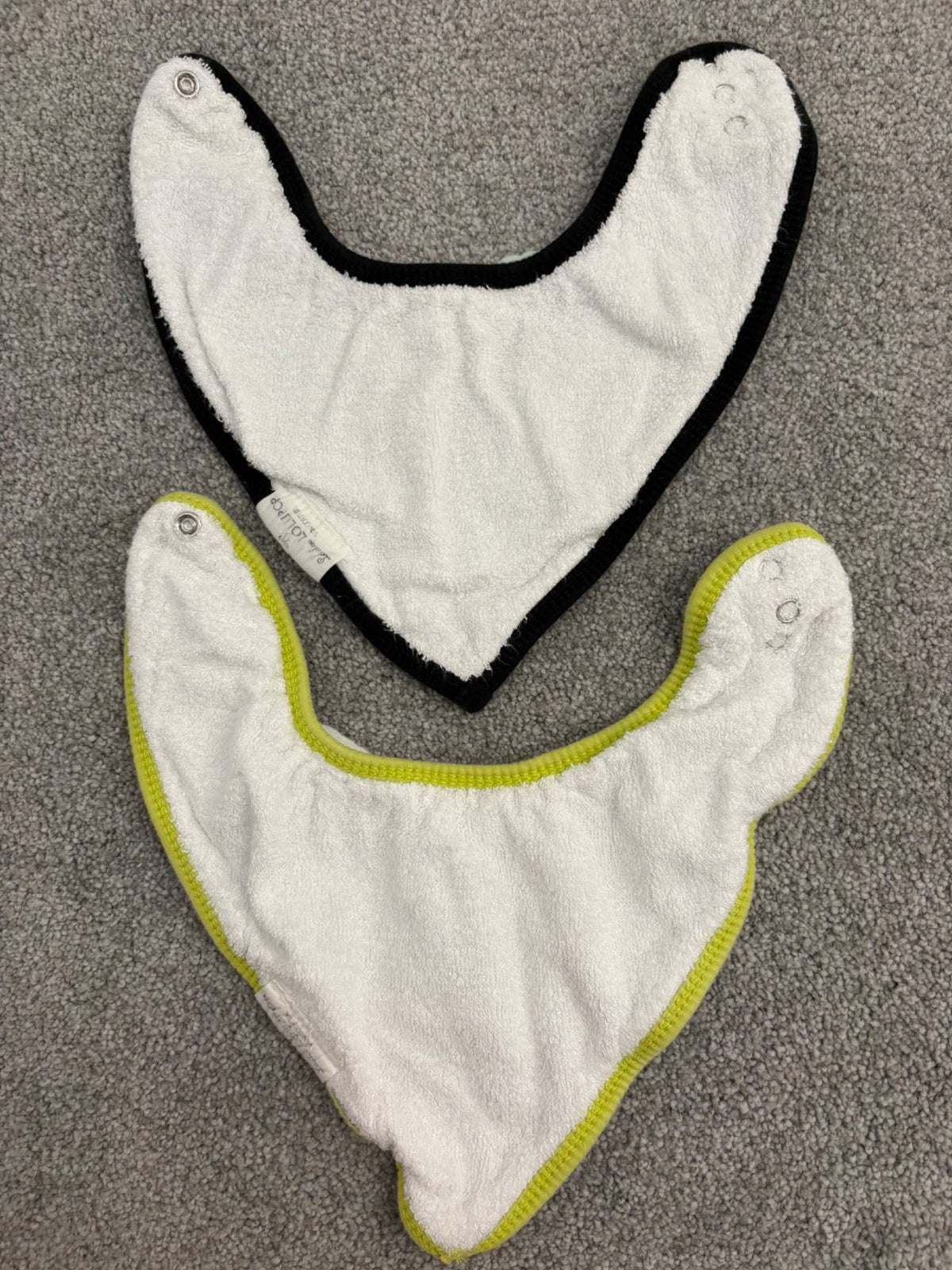 Loulou Lollipop Bandana Bib Set, Sushi/Taco, 2 Pack, Ages 3 to 12 months
