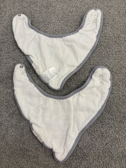 Loulou Lollipop Bandana Bib Set, Born to Fly, 2 Pack, Ages 3 to 12 months
