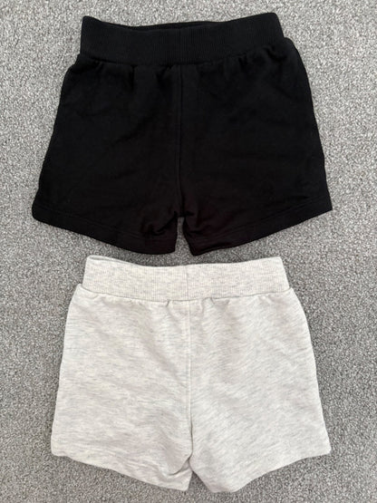 Carter’s Pull-On French Terry Shorts, 2 Pairs, 9 months, Kids 9 Month (6-9M)