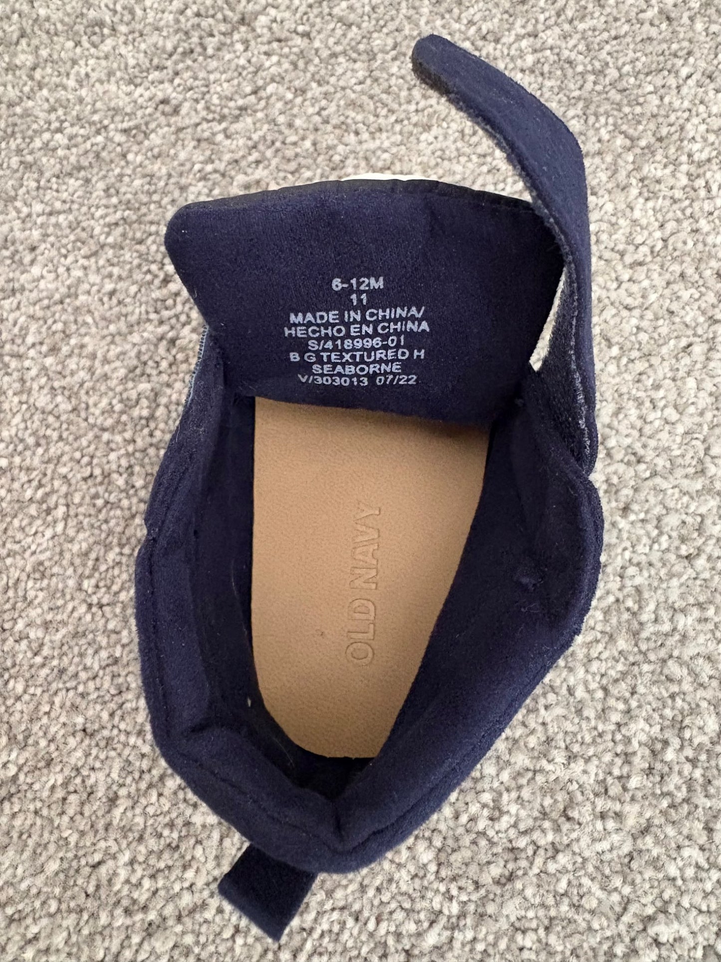 Baby Shoes, 2 pairs, Old navy, 6-12 months, NWOT, Shoes 3 (Baby: 0-12 mth)