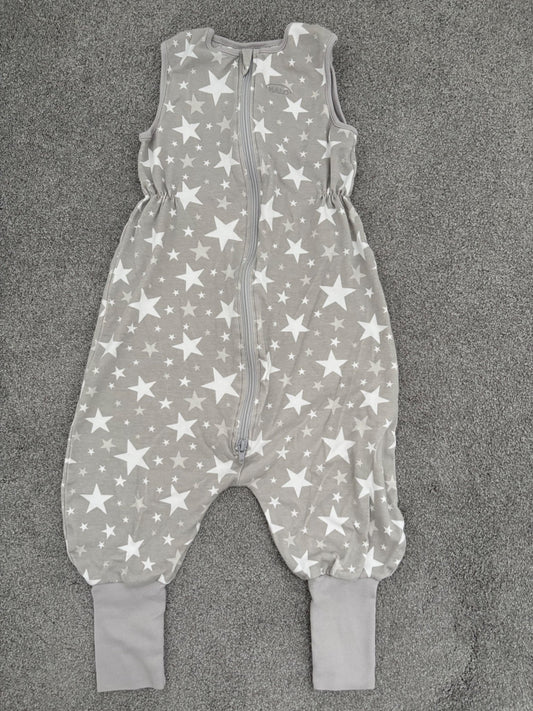 Halo Cotton Toddler Sleepsack 0.5 TOG, Grey, Stars, 3T, 2T, 3T & 4T+