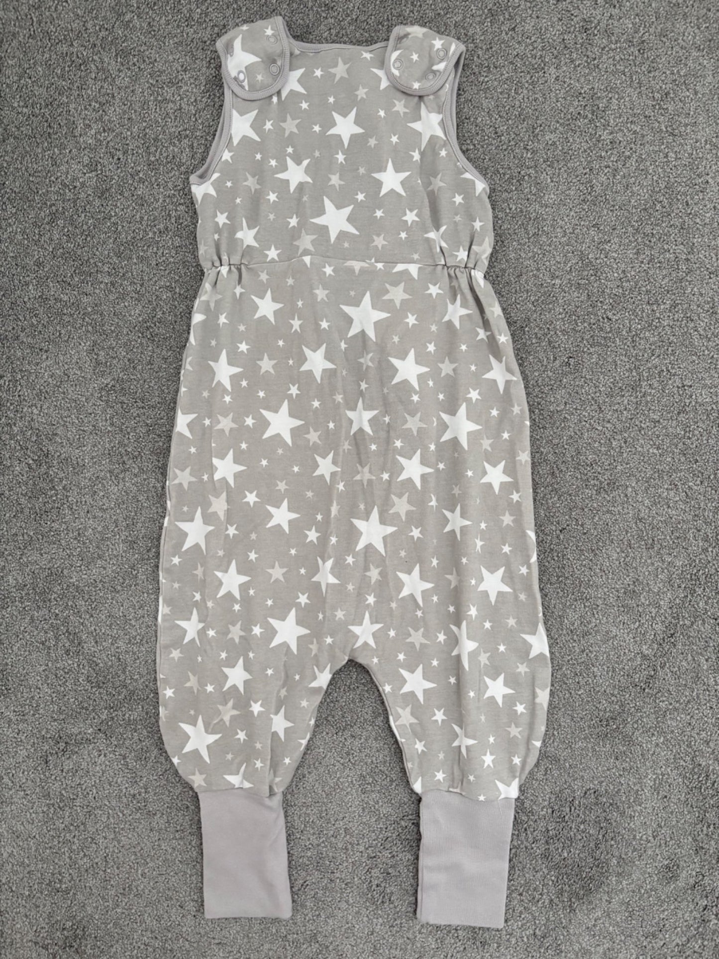 Halo Cotton Toddler Sleepsack 0.5 TOG, Grey, Stars, 3T, 2T, 3T & 4T+