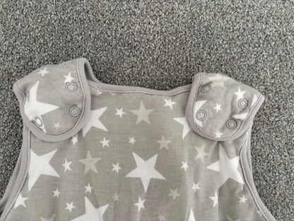 Halo Cotton Toddler Sleepsack 0.5 TOG, Grey, Stars, 3T, 2T, 3T & 4T+