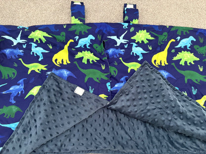 TANOFAR Car Seat Cover Baby, Blue Dinosaur