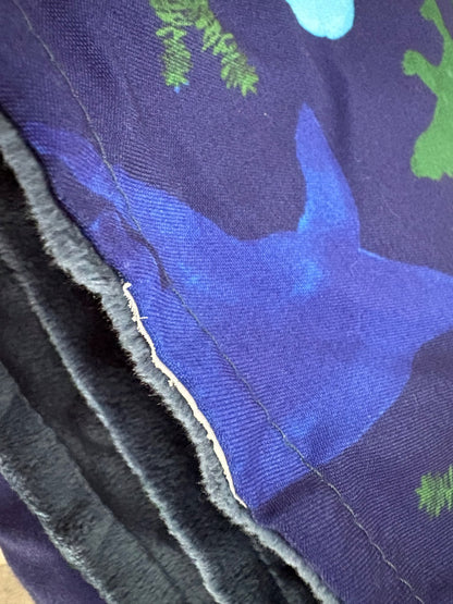 TANOFAR Car Seat Cover Baby, Blue Dinosaur