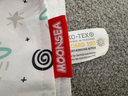 Moonsea Car Seat Canopy Baby Car Seat Cover, Space Pattern