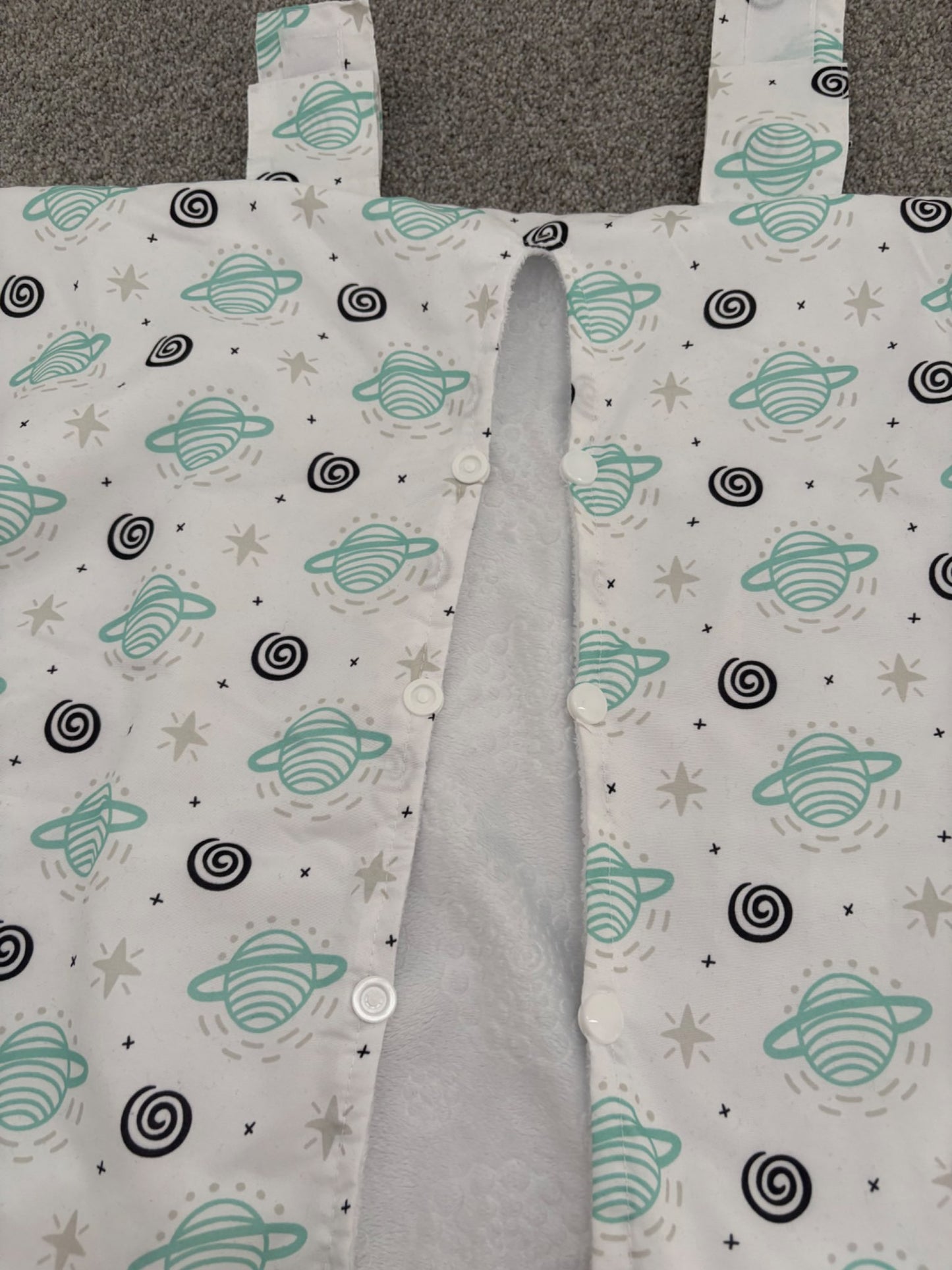 Moonsea Car Seat Canopy Baby Car Seat Cover, Space Pattern