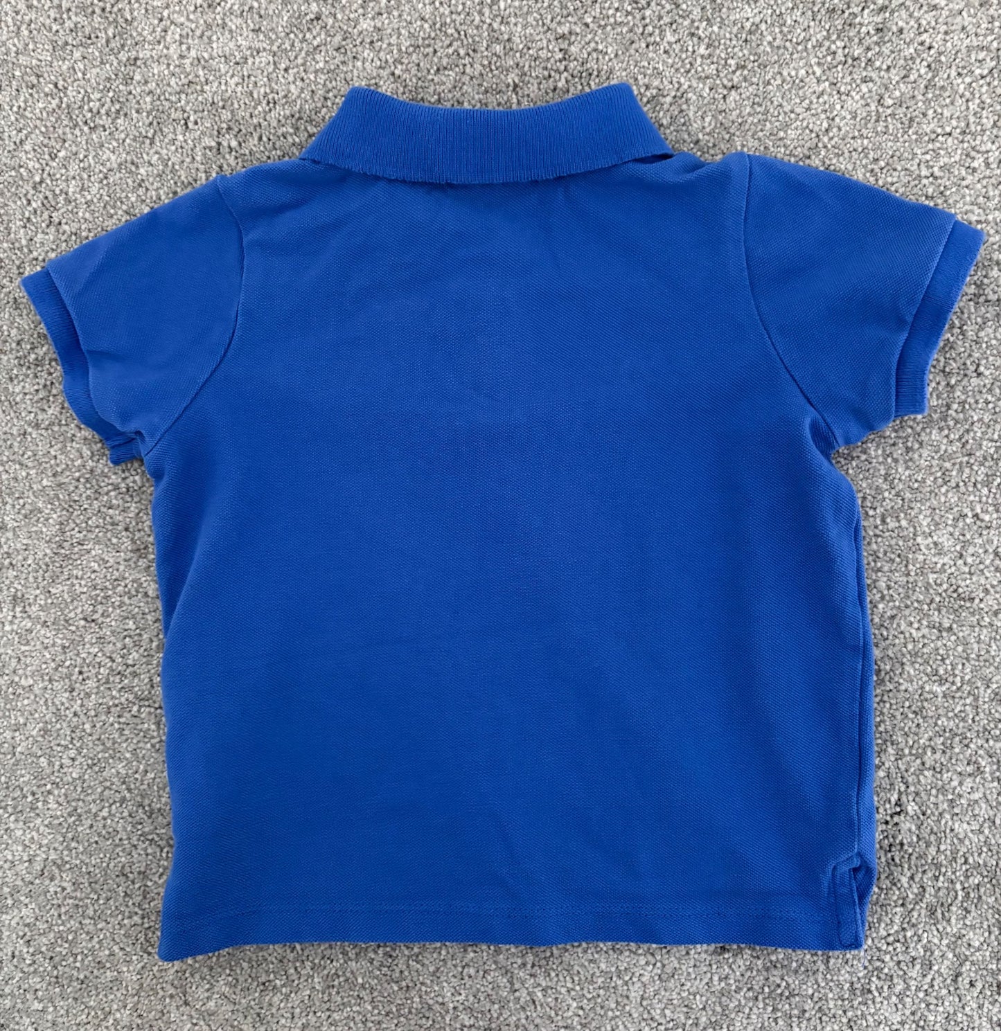 Seed Heritage Little Boy's Dino Patched Polo Top, Blue, Size 2, Kids 2T