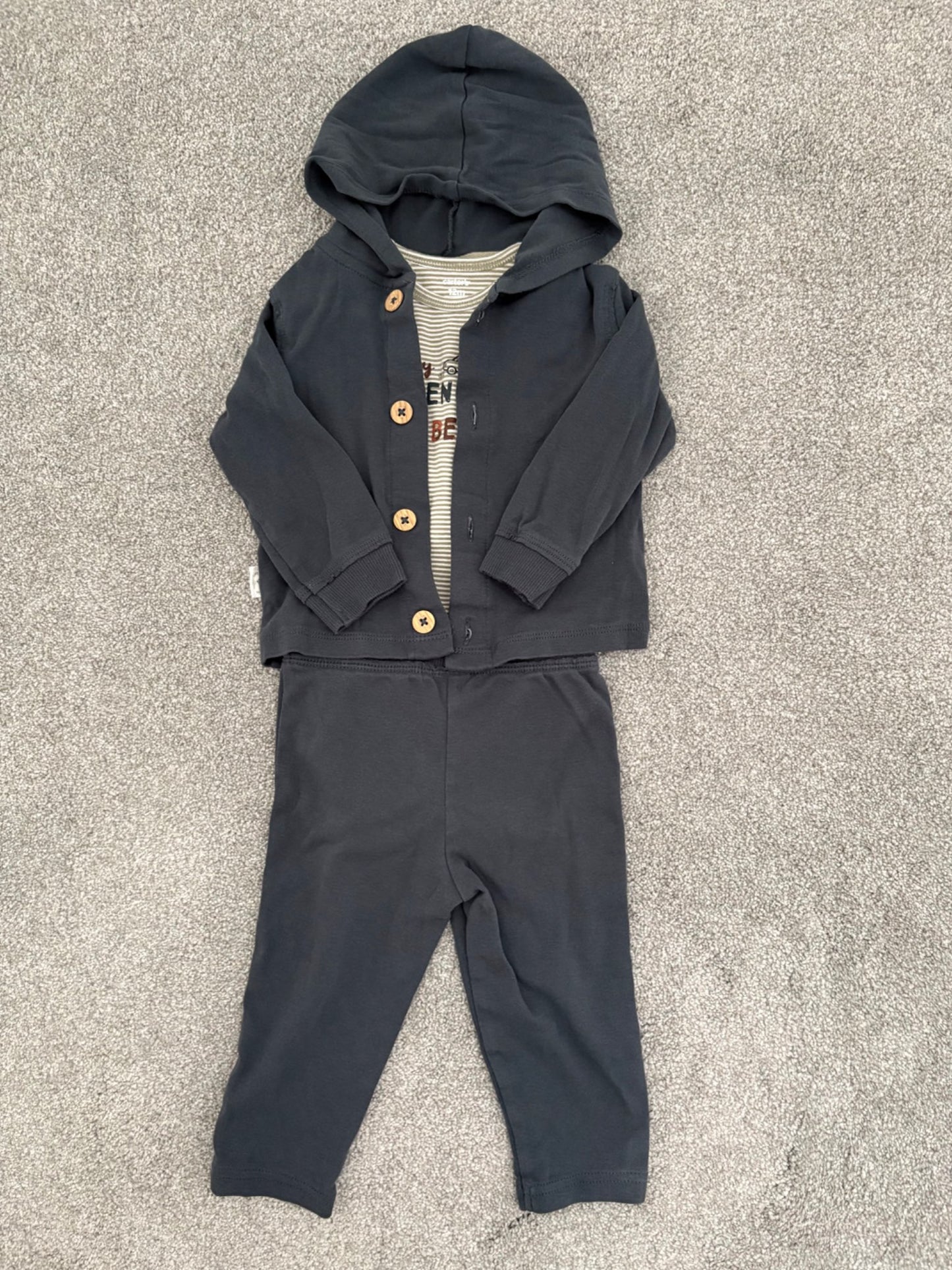 Carter’s 3-Piece Little Cardigan Set, 12 months, Kids 12 Month (9-12M)