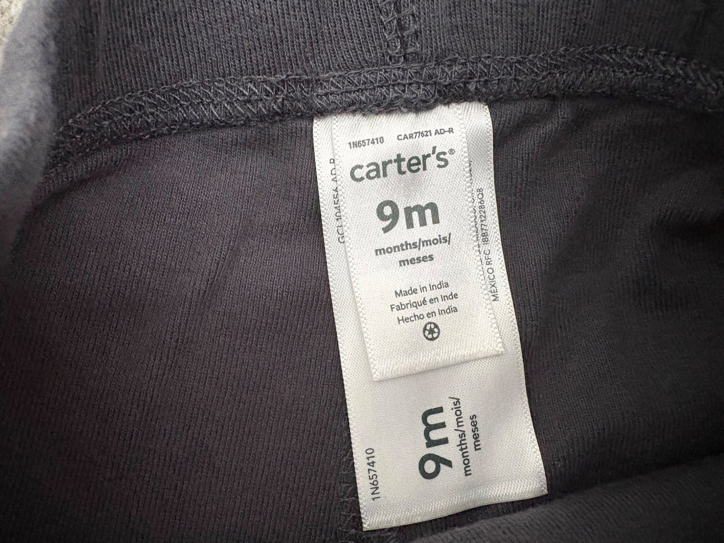 Carter’s 4-Pack Cotton Pants, 9 months, Kids 9 Month (6-9M)