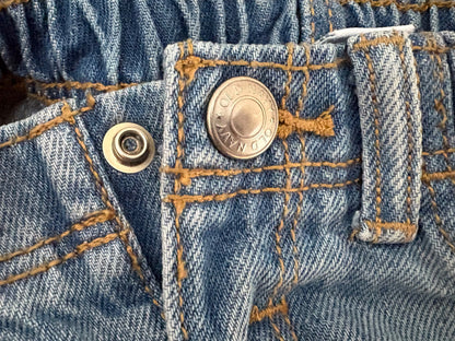 Old Navy Loose Jeans, Blue,  6-12 months, Kids 12 Month (9-12M)