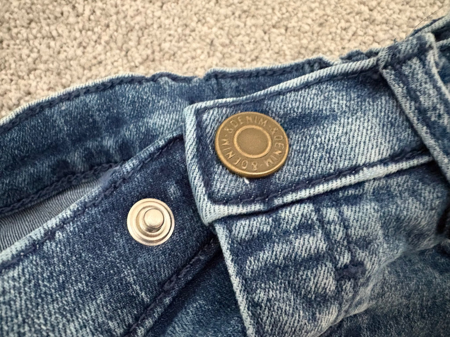 H&M 2-Pack Jeans, Blue/Black, 12-18 months, Kids 18 Month (12-18M)