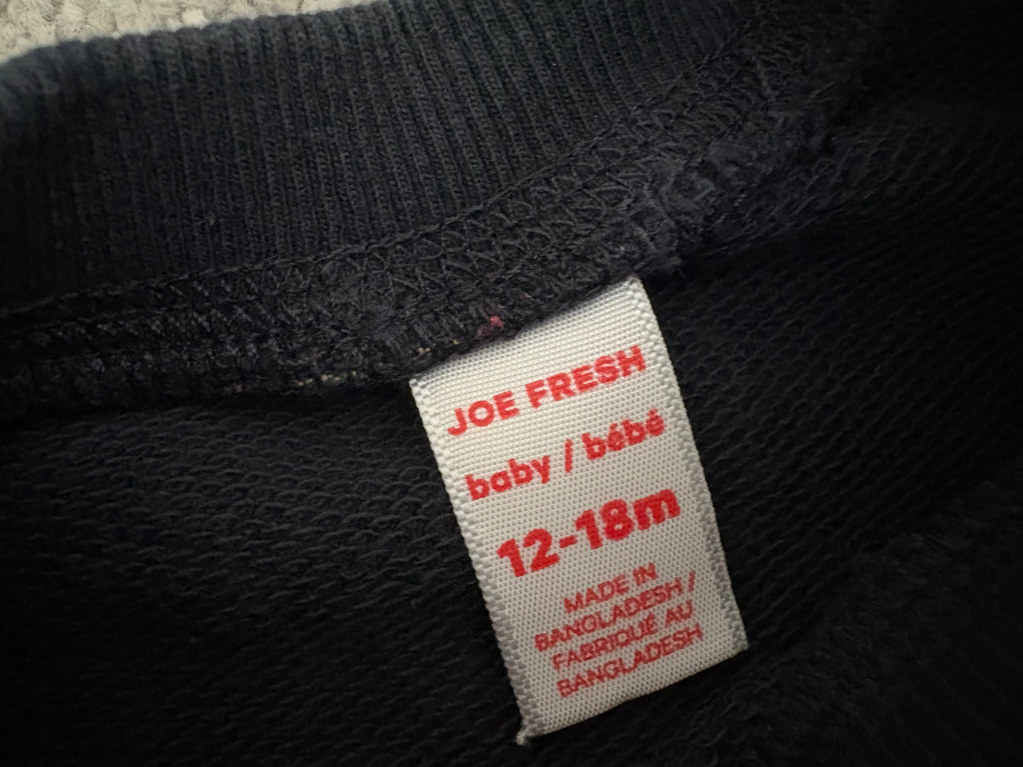 Joe Fresh Baby Boy’s Printed Terry Pullover and Waffle Knit Long Sleeve, 12-18 months, Kids 18 Month (12-18M)