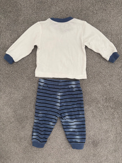 Pekkle 2-Piece Penguin Graphic Pajamas, 6 months, Kids 6 Month (3-6M)