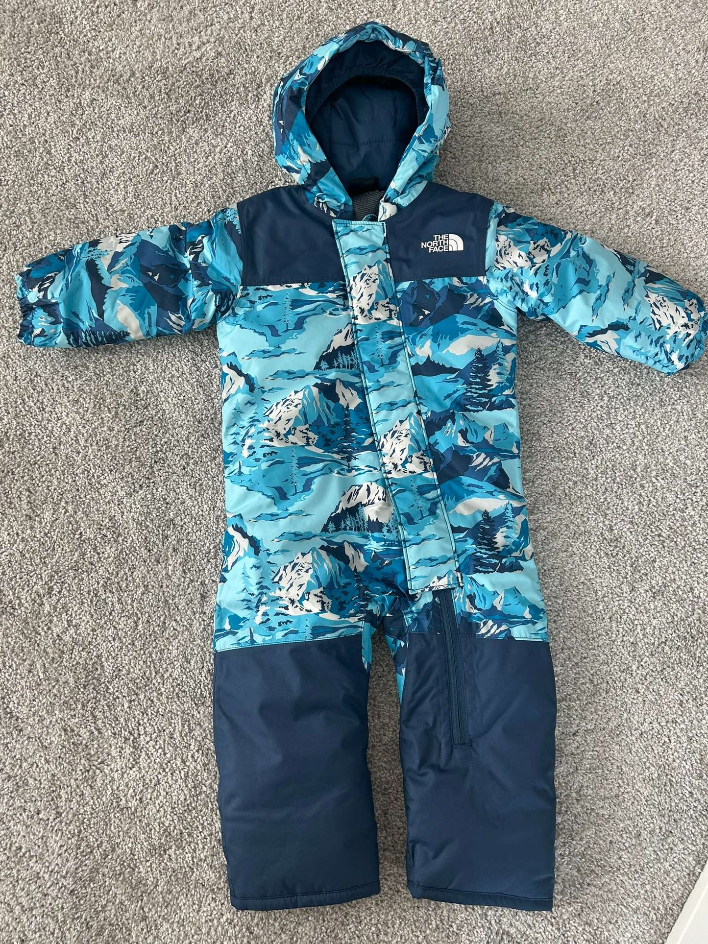 The North Face Freedome Snowsuit Snowsuit (orig. $199), Kids 12 Month (9-12M)
