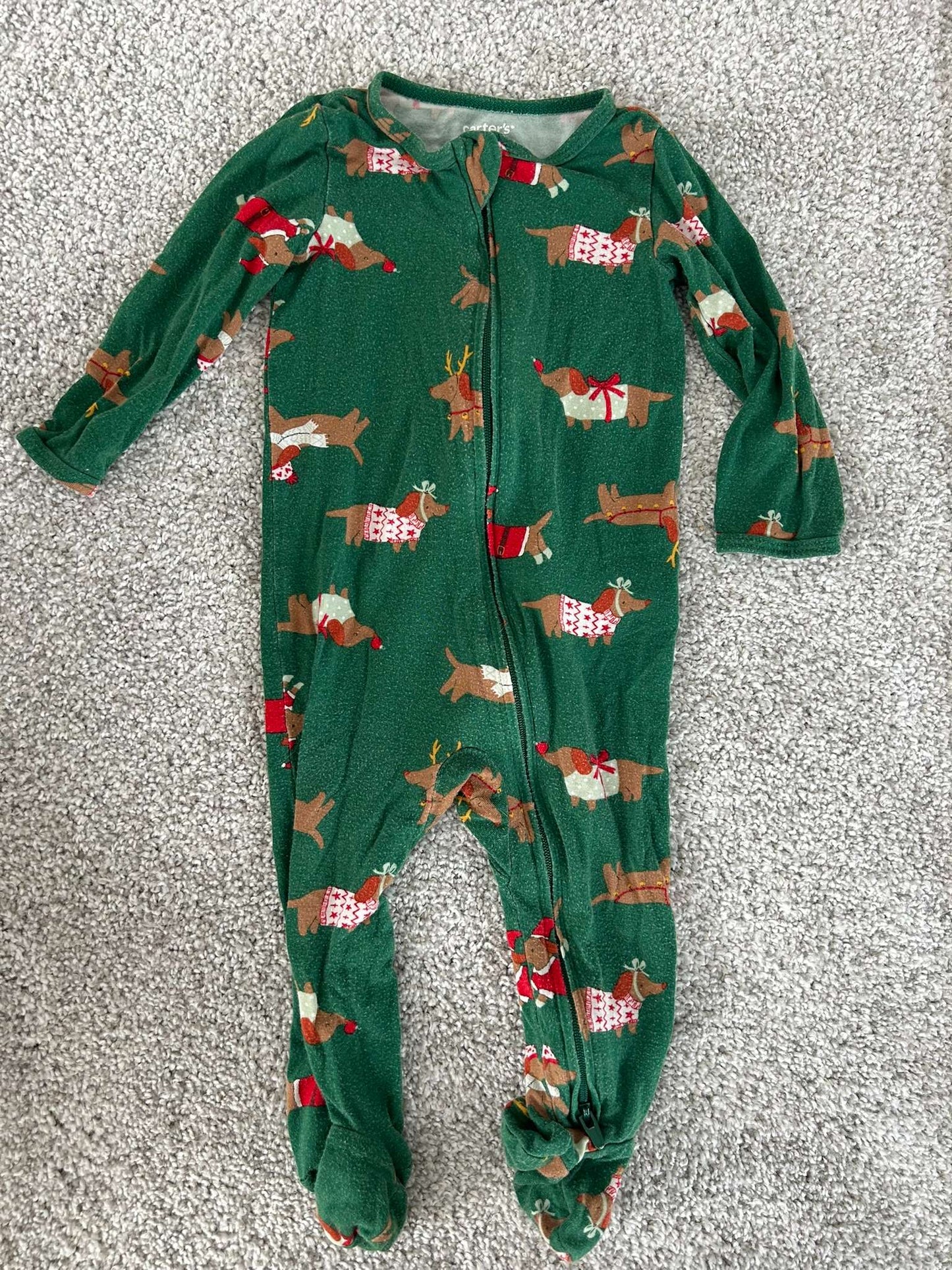 6-9M Holiday Jammies , Kids 9 Month (6-9M)