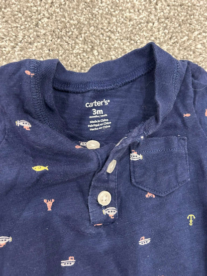 Summer Boys Outfit and Trunks, Kids 3 Month (0-3M)