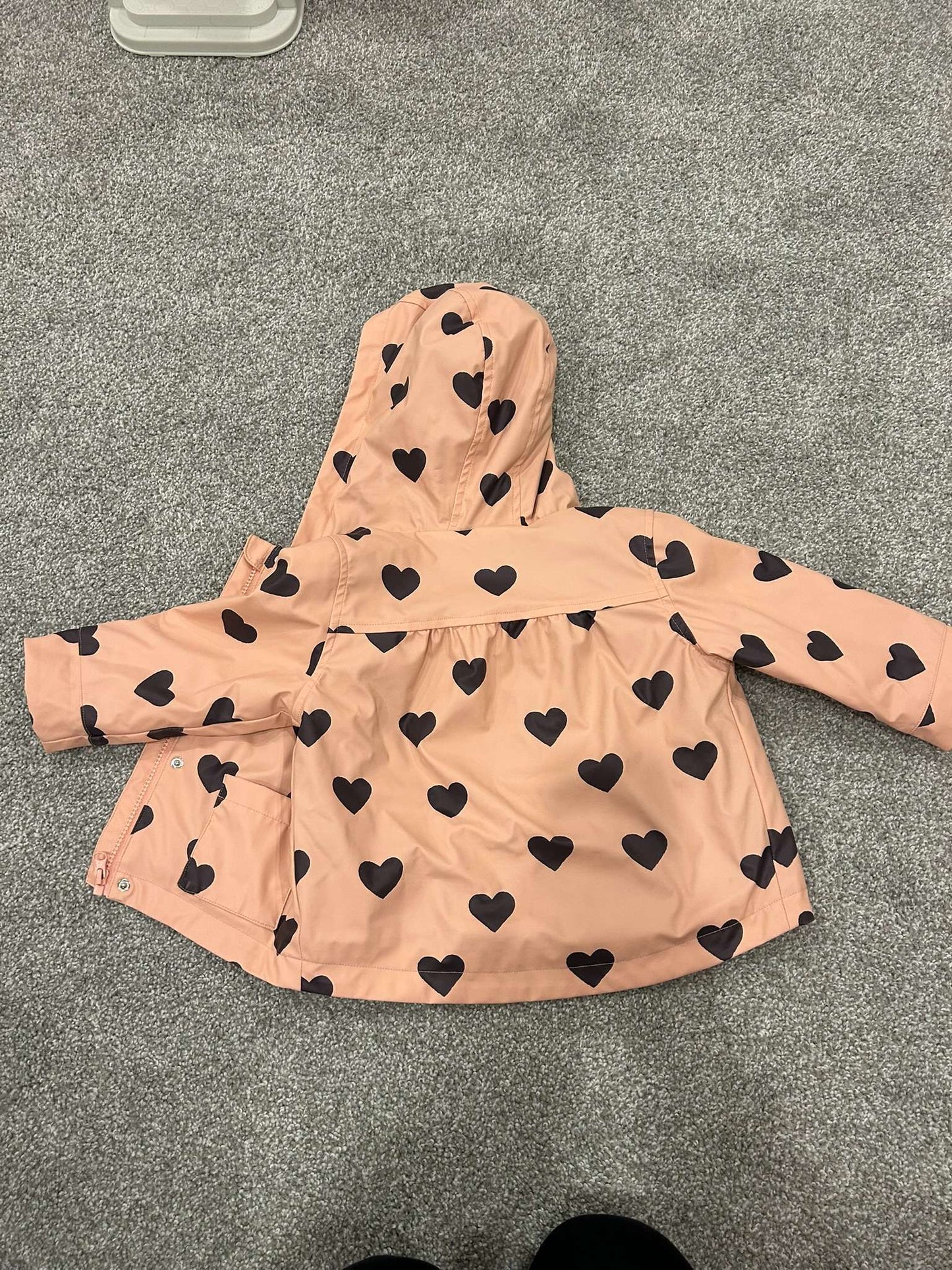 Heart Raincoat 18M, Kids 24 Month (18-24M)