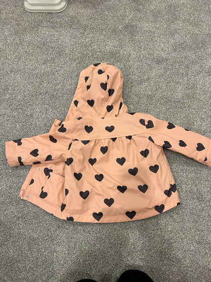 Heart Raincoat 18M, Kids 24 Month (18-24M)
