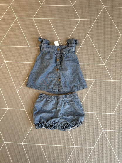 Baby Girl Stampede Clothing Bundle, Kids 6 Month (3-6M)