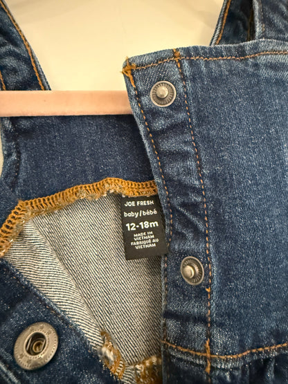 Denim Dress, Kids 18 Month (12-18M)