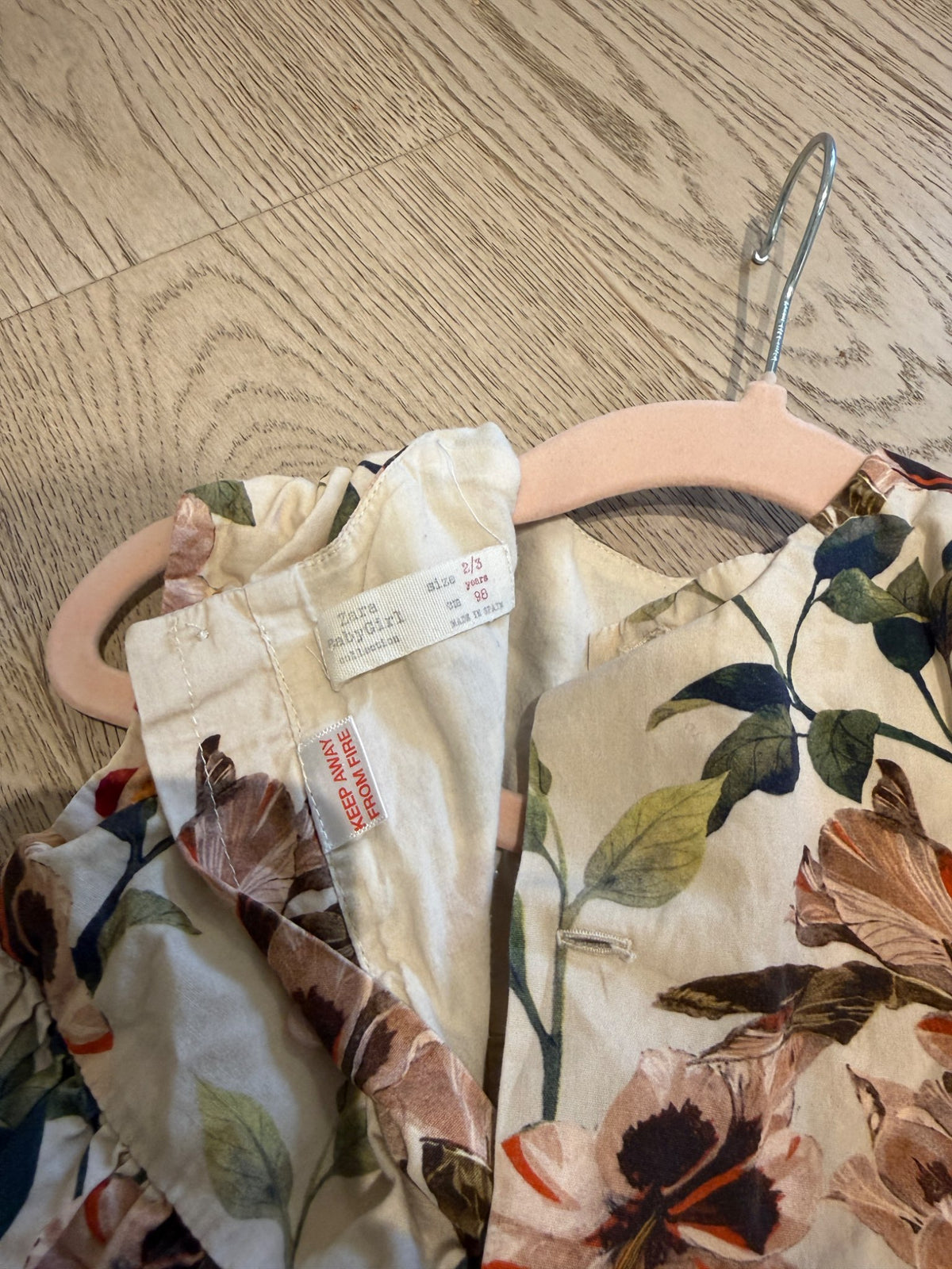 Floral Dress, Kids 18 Month (12-18M)