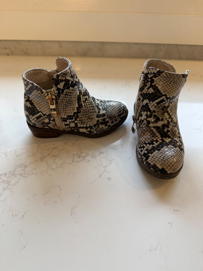 Snakeskin booties, Shoes 5 (Walkers:12-24 mth)