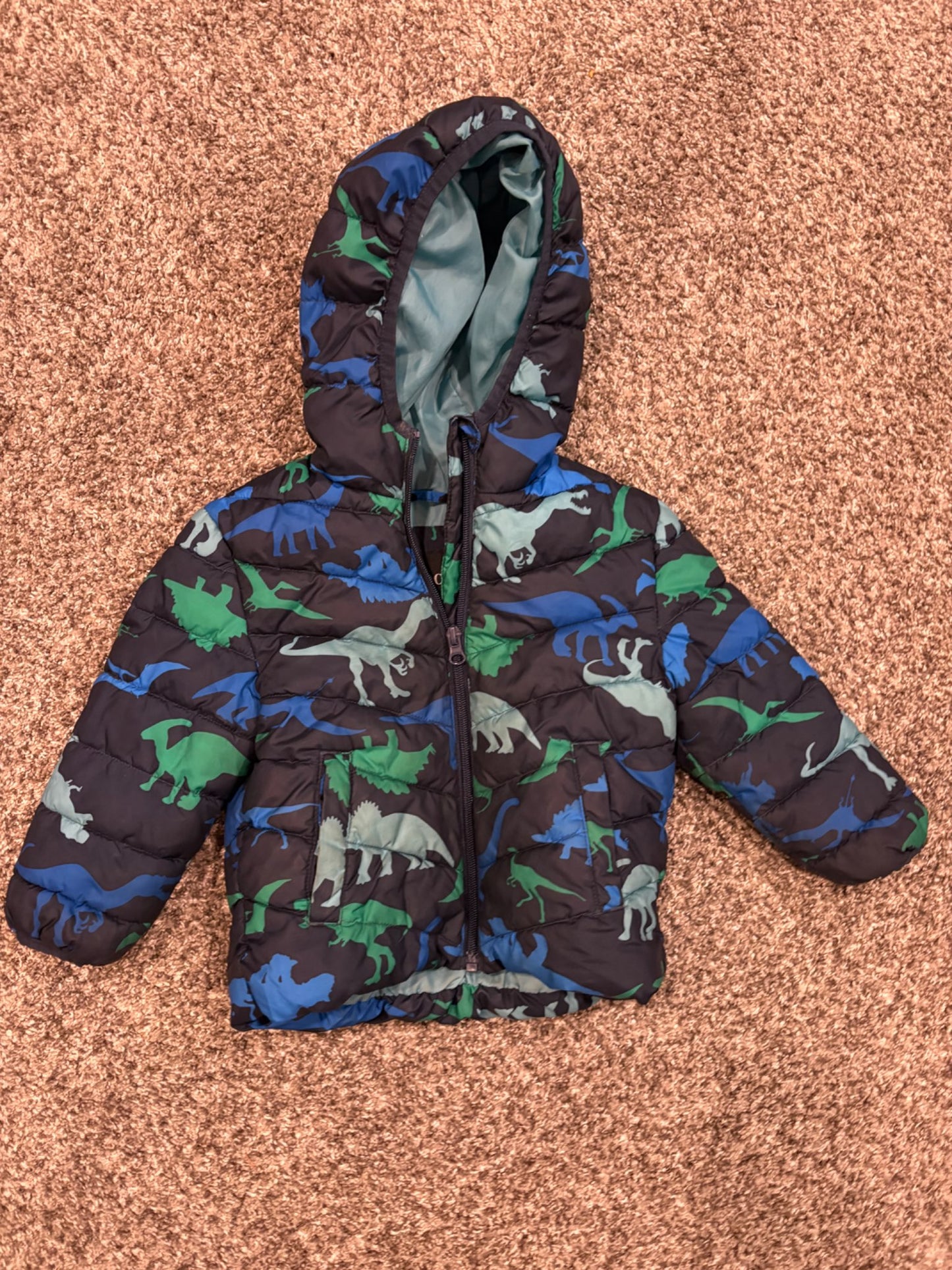 Dinosaur winter coat 2T, Kids 2T