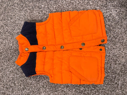 2T orange Gymboree vest, Kids 2T