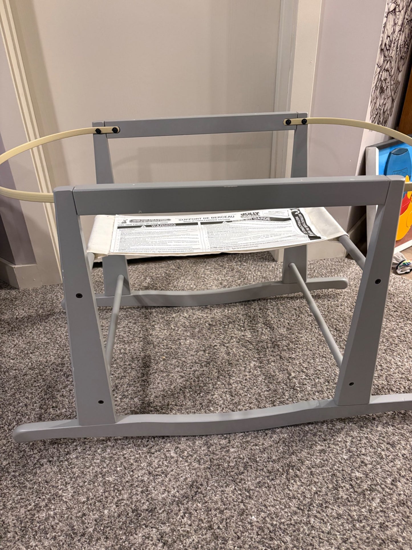 Jolly jumper bassinet rocker